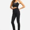 Jean Skinny Basique Fendu Taille Haute -FR Chemises Soldes Magasin fzz00452 black xl