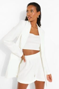 Short De Tailleur -FR Chemises Soldes Magasin fzz21490 ivory xl 2