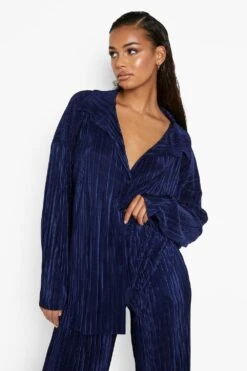Chemise Oversize Effet Froissé