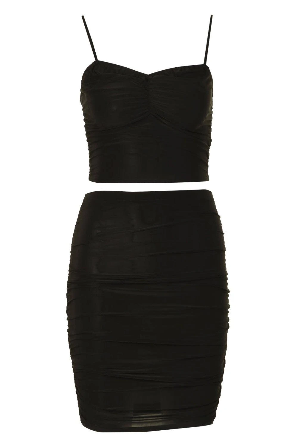 Ensemble Avec Brassière Et Mini-jupe Froncée 5 Ensemble Avec Brassière Et Mini-jupe Froncée – Image 3