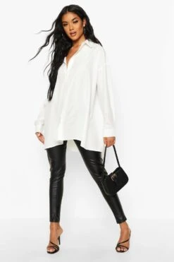 Chemise Super Oversize -FR Chemises Soldes Magasin fzz76406 black xl 3