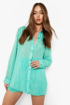 Chemise Oversize Rayée