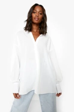Chemise Oversize Légère Et Chinée