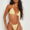 BOOHOO Haut De Maillot Triangle Froncé