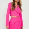 Mini-jupe Slim Boutonnée -FR Chemises Soldes Magasin gzz03045 hot20pink xl