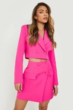 Mini-jupe Slim Boutonnée