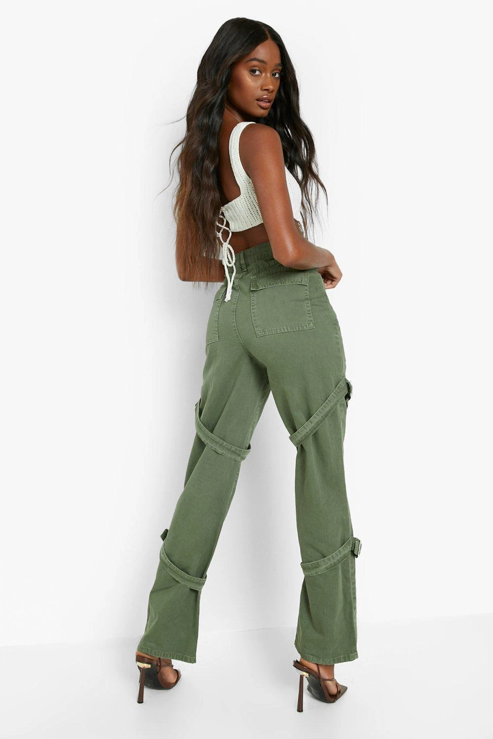 Jean Skinny Flare Style Cargo 4 Jean Skinny Flare Style Cargo – Image 2
