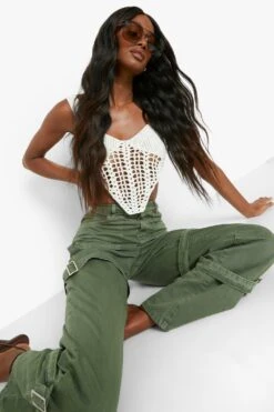 Jean Skinny Flare Style Cargo 9 Jean Skinny Flare Style Cargo -FR Chemises Soldes Magasin gzz04918 washed20khaki xl 3