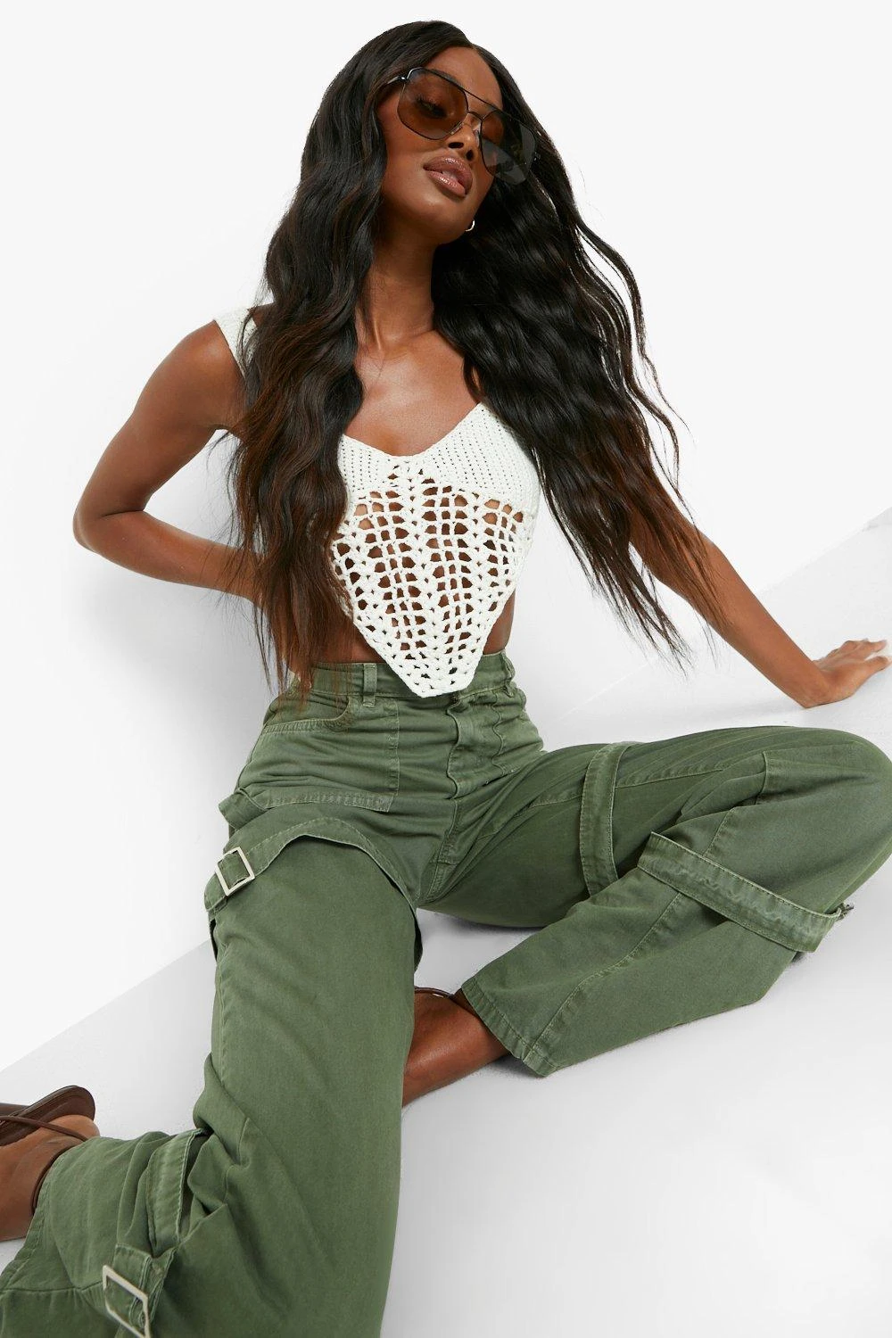 Jean Skinny Flare Style Cargo 6 Jean Skinny Flare Style Cargo – Image 4