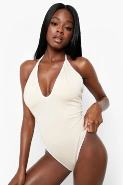 Maillot De Bain Réversible En Tissu Recyclé 8 Maillot De Bain Réversible En Tissu Recyclé -FR Chemises Soldes Magasin gzz06004 nude xl 2