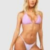 BOOHOO Haut De Maillot Triangle Pastel 2 BOOHOO Haut De Maillot Triangle Pastel -FR Chemises Soldes Magasin gzz06538 lilac xl