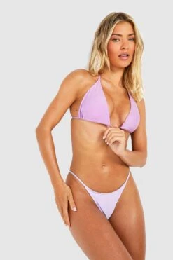 BOOHOO Haut De Maillot Triangle Pastel -FR Chemises Soldes Magasin gzz06538 lilac xl 3