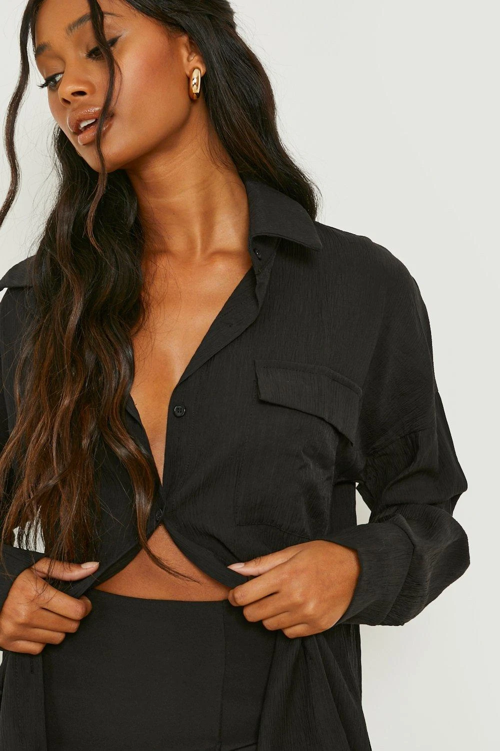 Chemise Relax Texturée 6 Chemise Relax Texturée – Image 4