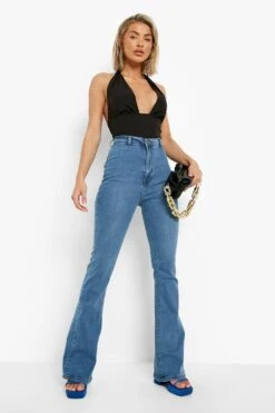 Jean Flare Effet Push-up Coupe Skinny
