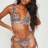 Bas De Maillot à Attaches Et Imprimé Léopard -FR Chemises Soldes Magasin gzz11136 leopard xl