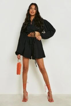 Short Texturé Fluide