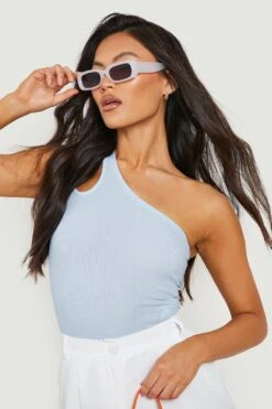 Body à Découpe Et épaule Dénudée 9 Body à Découpe Et épaule Dénudée -FR Chemises Soldes Magasin gzz13490 blue xl 3