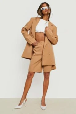 Short Long Ajusté -FR Chemises Soldes Magasin gzz14360 camel xl 2