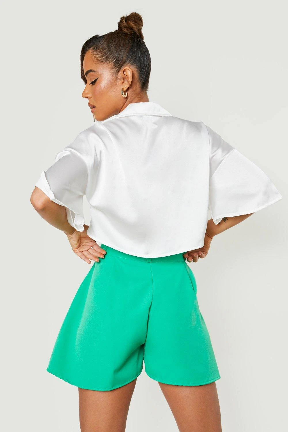 Short De Costume Taille Haute 4 Short De Costume Taille Haute â Image 2