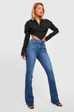 Jean Flare Cargo à Coutures Torsadées -FR Chemises Soldes Magasin gzz17362 vintage20blue xl 2