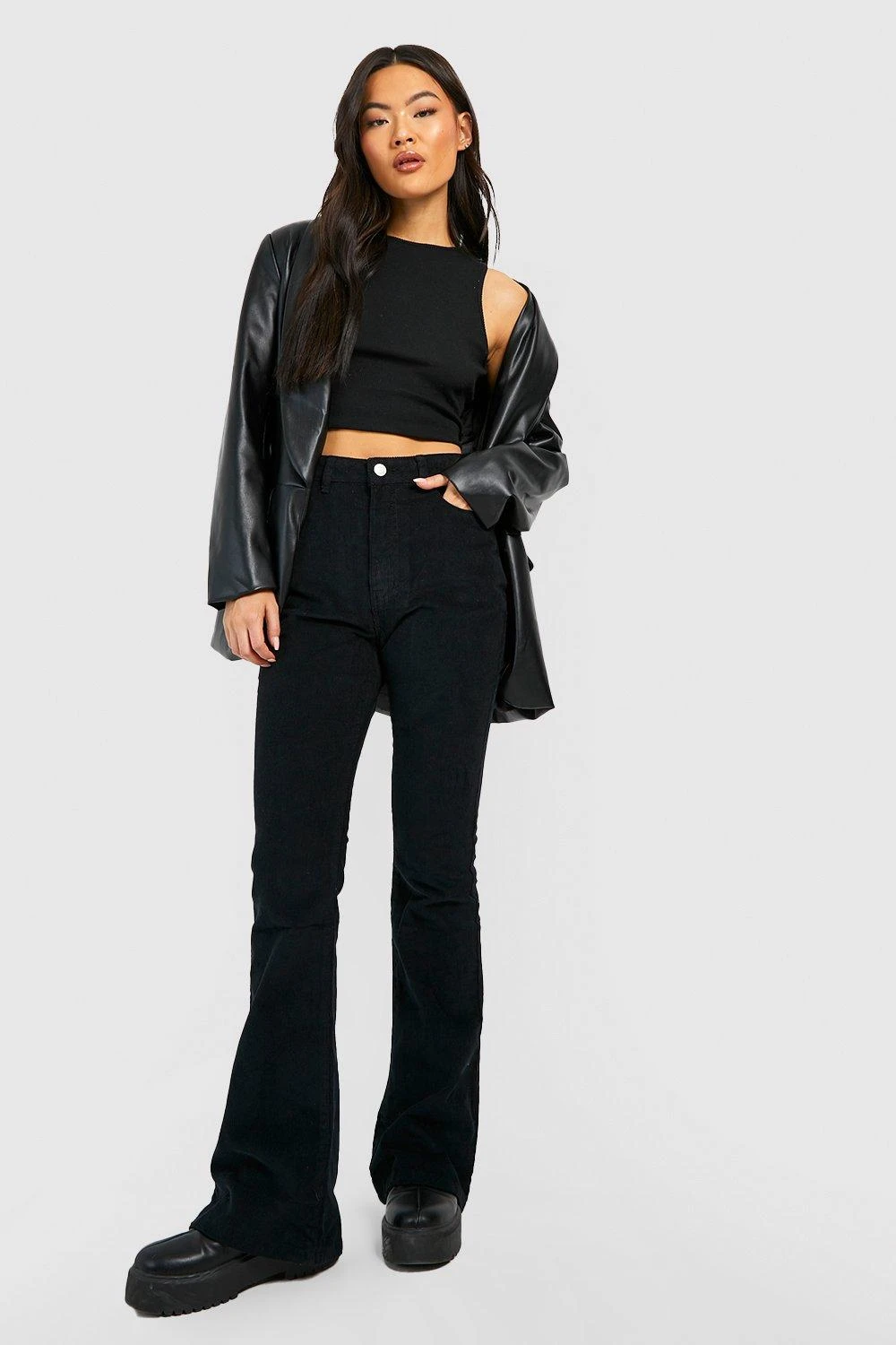 Jean Flare En Velours Côtelé 5 Jean Flare En Velours Côtelé – Image 3