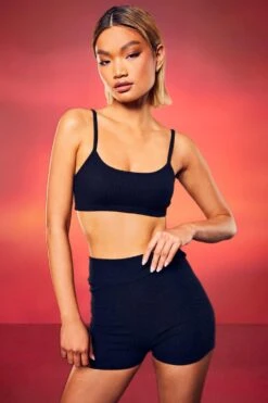 Short Cycliste Côtelé Texturé