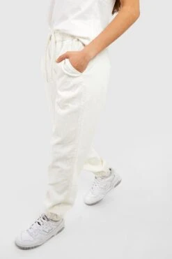 Jogging En Velours Côtelé -FR Chemises Soldes Magasin gzz17529 ecru xl 3