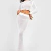 Ensemble En Crochet Avec Jupe Longue -FR Chemises Soldes Magasin gzz20494 white xl