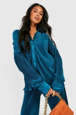 Chemise Oversize Plissée Premium