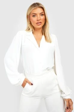 Chemise à Manches Volumineuses