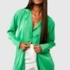 Ensemble Avec Chemise Oversize Et Foulard -FR Chemises Soldes Magasin gzz37599 green xl