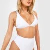 Bikini Taille Haute Noué -FR Chemises Soldes Magasin gzz38776 white xl