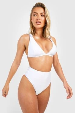 Bikini Taille Haute Noué 8 Bikini Taille Haute Noué -FR Chemises Soldes Magasin gzz38776 white xl 2