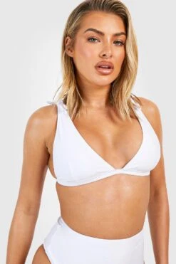 Bikini Taille Haute Noué 9 Bikini Taille Haute Noué -FR Chemises Soldes Magasin gzz38776 white xl 3