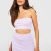 Ensemble Côtelé Avec Crop Top Et Jupe Mi-longue -FR Chemises Soldes Magasin gzz39357 lilac xl