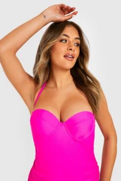 Maternité - Maillot De Bain De Grossesse Dos Nu -FR Chemises Soldes Magasin gzz39620 hot20pink xl 3