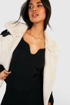 Ensemble Premium Texturé Avec Pull à Encoche Et Jupe Longue 9 Ensemble Premium Texturé Avec Pull à Encoche Et Jupe Longue -FR Chemises Soldes Magasin gzz39784 black xl 3