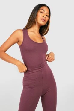 Body En Coton à Dos Nageur 9 Body En Coton à Dos Nageur -FR Chemises Soldes Magasin gzz41944 plum xl 3