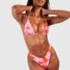 Bikini Tie Dye Avec Haut De Maillot Triangle Et Bas échancré 1 Bikini Tie Dye Avec Haut De Maillot Triangle Et Bas échancré -FR Chemises Soldes Magasin gzz42518 bright20pink xl