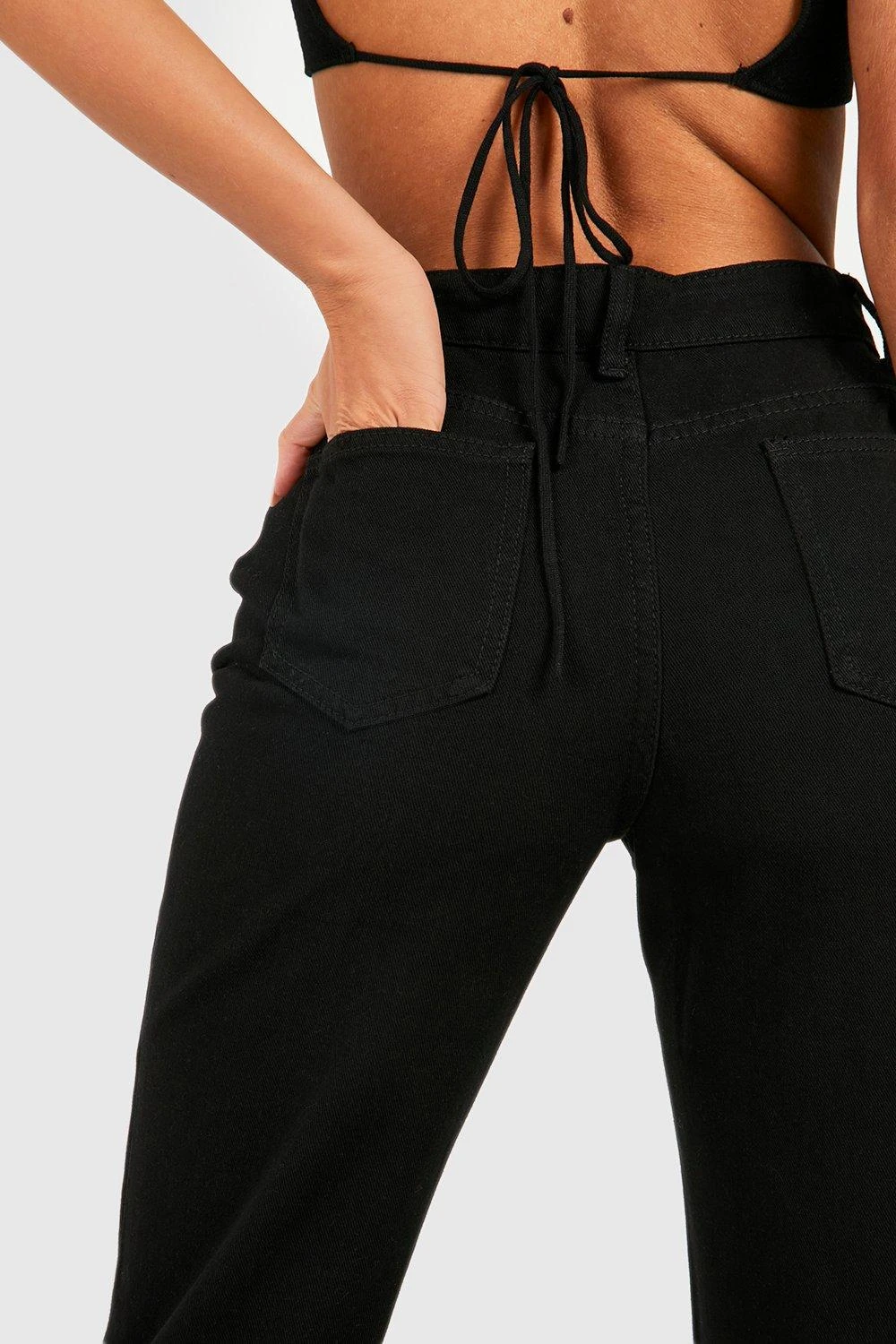 Jean Droit Fendu Déchiré 6 Jean Droit Fendu Déchiré – Image 4