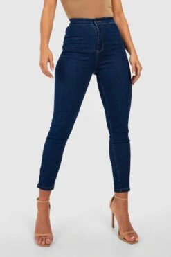 Jean Skinny Disco Super Stretch -FR Chemises Soldes Magasin gzz45718 dark20blue xl 3