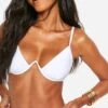 Top De Bikini Basique à Armatures 2 Top De Bikini Basique à Armatures -FR Chemises Soldes Magasin gzz46189 white xl