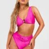 Bas De Maillot Sculptant à Anneau -FR Chemises Soldes Magasin gzz46213 fuchsia xl
