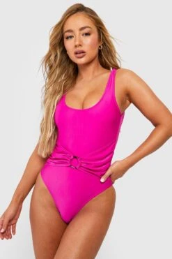 Maillot De Bain Sculptant à Anneau