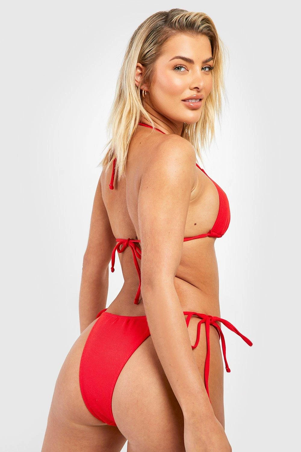 Bikini Triangle Côtelé Noué 4 Bikini Triangle Côtelé Noué – Image 2