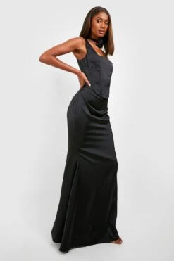 Jupe Longue Satinée