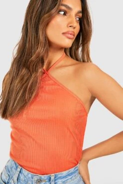 Body Côtelé Dos Nu -FR Chemises Soldes Magasin gzz47382 burnt20orange xl 2