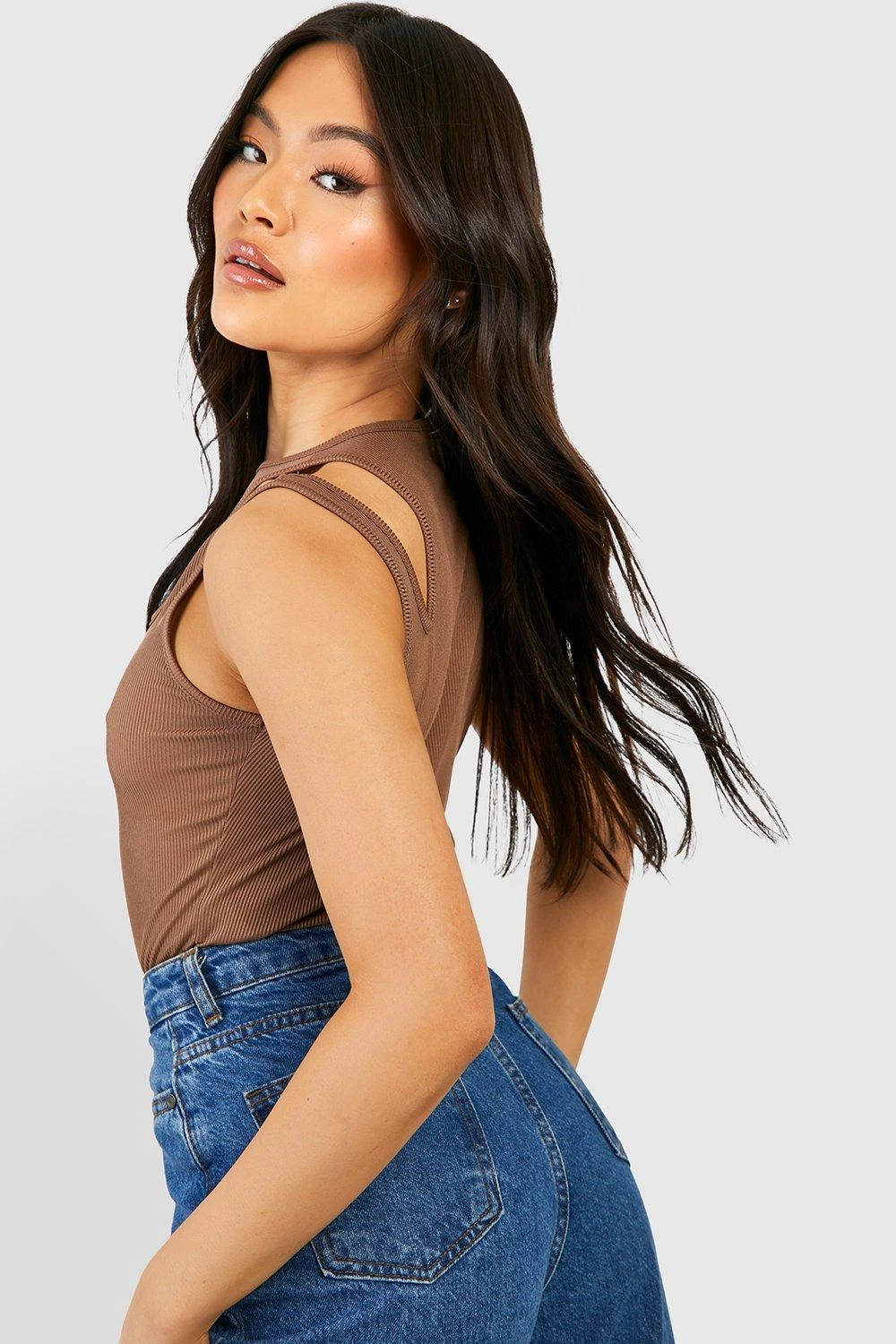 Body Côtelé Sans Manches 4 Body Côtelé Sans Manches – Image 2