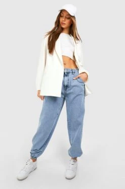 Jogging Délavé à Ourlets élastiqués -FR Chemises Soldes Magasin gzz47682 acid20wash20light20blue xl 2