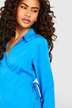 Chemise Nouée 9 Chemise Nouée -FR Chemises Soldes Magasin gzz47850 blue xl 3